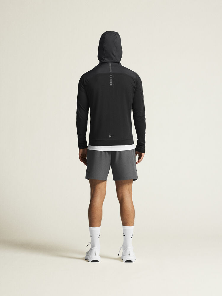 Craft ADV Essence Jersey Hood Jkt 2 M - Black AW25 [999000] / XS