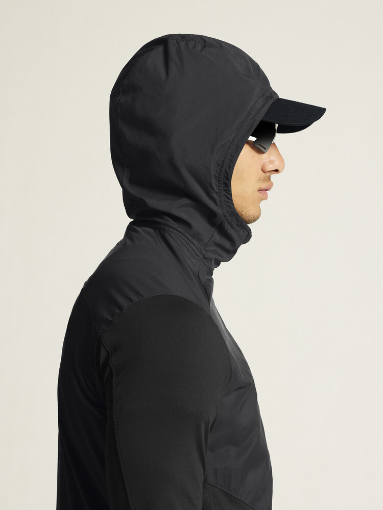 Craft ADV Essence Jersey Hood Jkt 2 M - Black AW25 [999000] / XS
