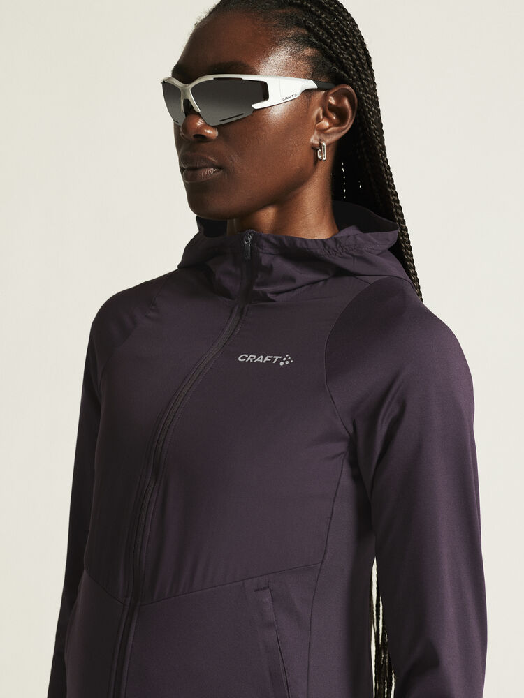 Craft ADV Essence Jersey Hood Jacket 2 W - Dk Plum (retail) [499000] / XS