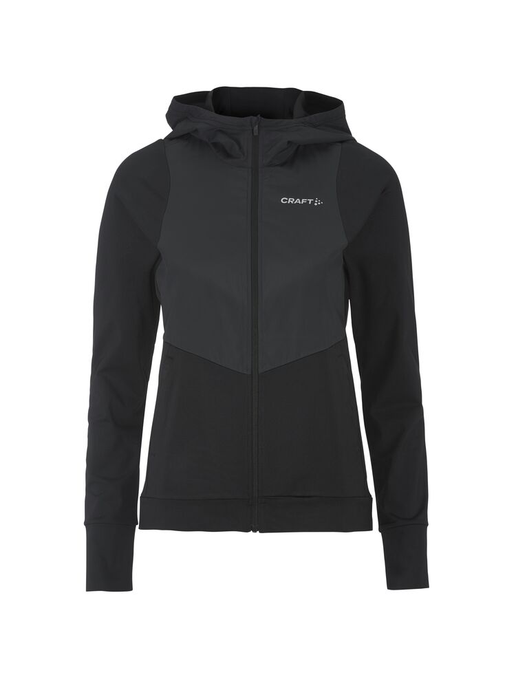 Craft ADV Essence Jersey Hood Jacket 2 W - Black AW25 [999000] / XS