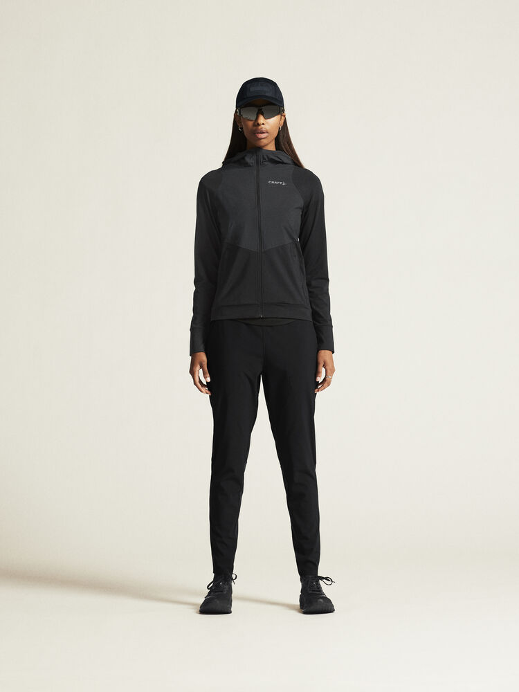 Craft ADV Essence Jersey Hood Jacket 2 W - Black AW25 [999000] / XS