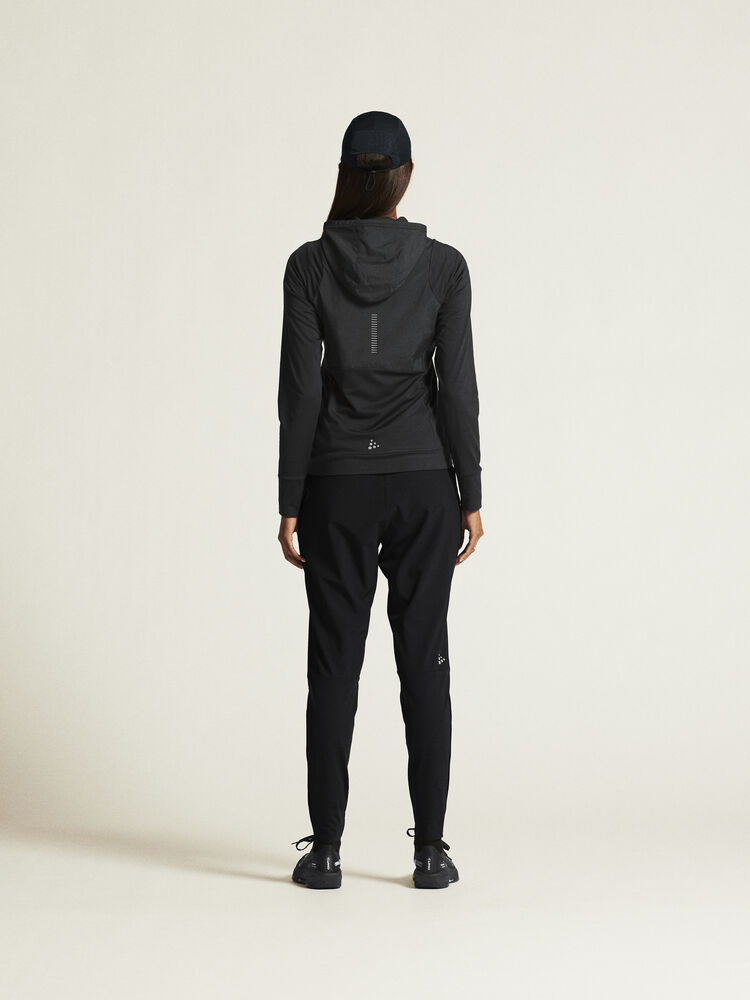 Craft ADV Essence Jersey Hood Jacket 2 W - Black AW25 [999000] / XS