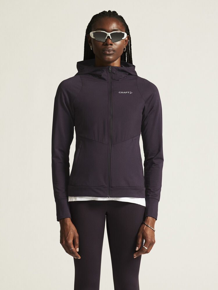 Craft ADV Essence Jersey Hood Jacket 2 W - Dk Plum (retail) [499000] / XS