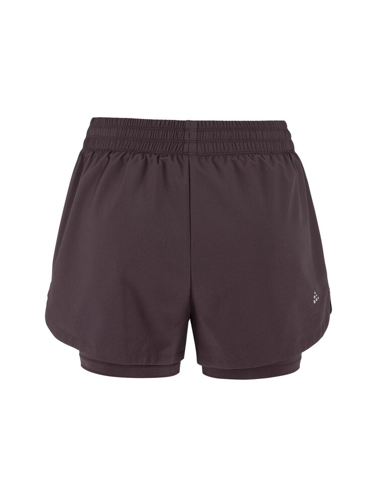 Craft ADV Essence 2-In-1 Shorts 2 W - Dk Plum (retail) [499000] / XS