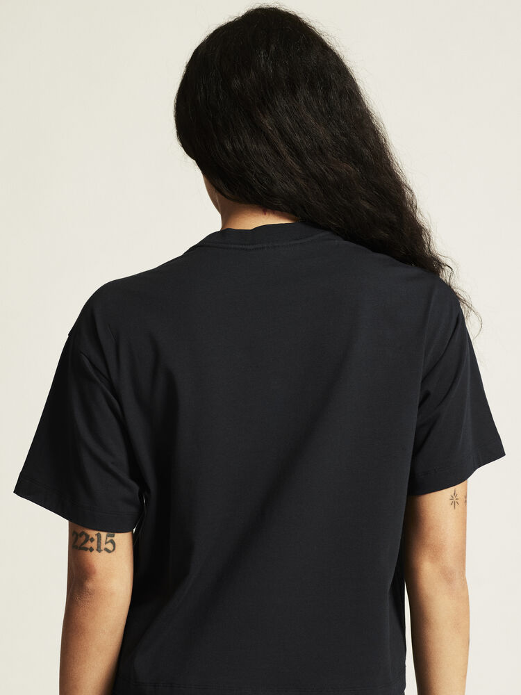 Craft Collective Relaxed Ss Tee W - Black AW25 [999000] / XS