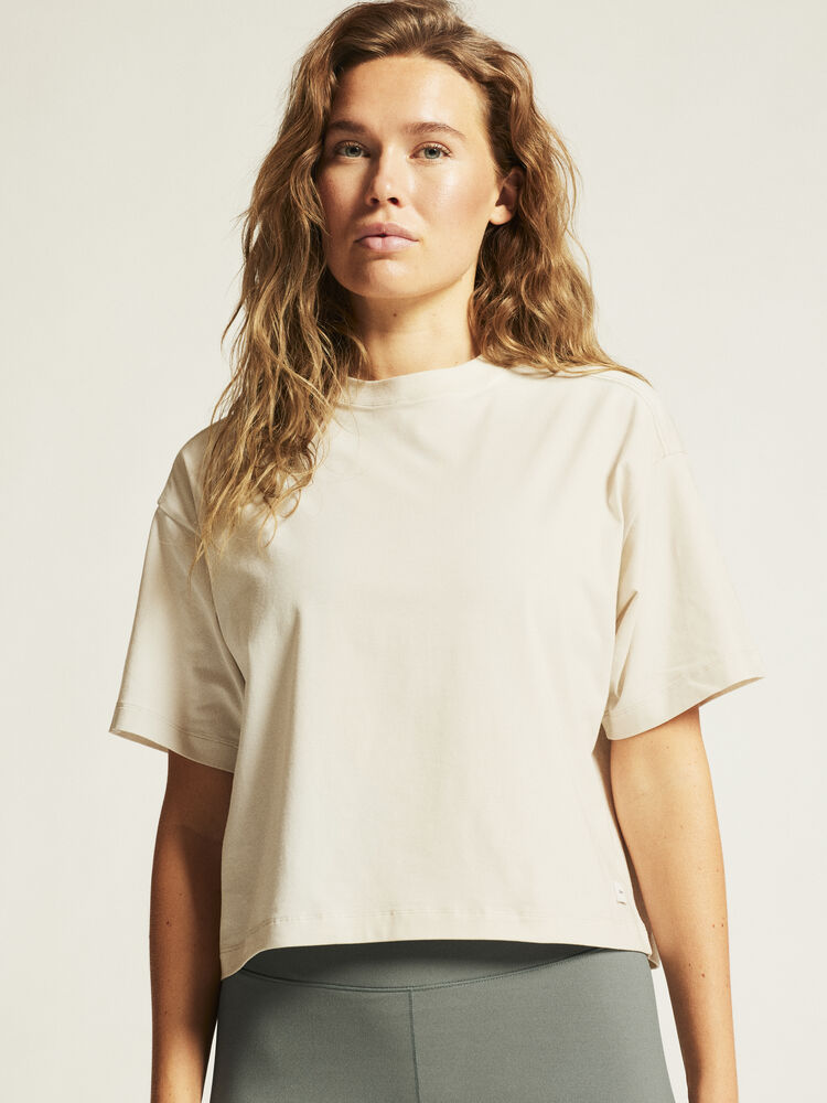 Craft Collective Relaxed Ss Tee W - Plaster (retail) [214000] / XS