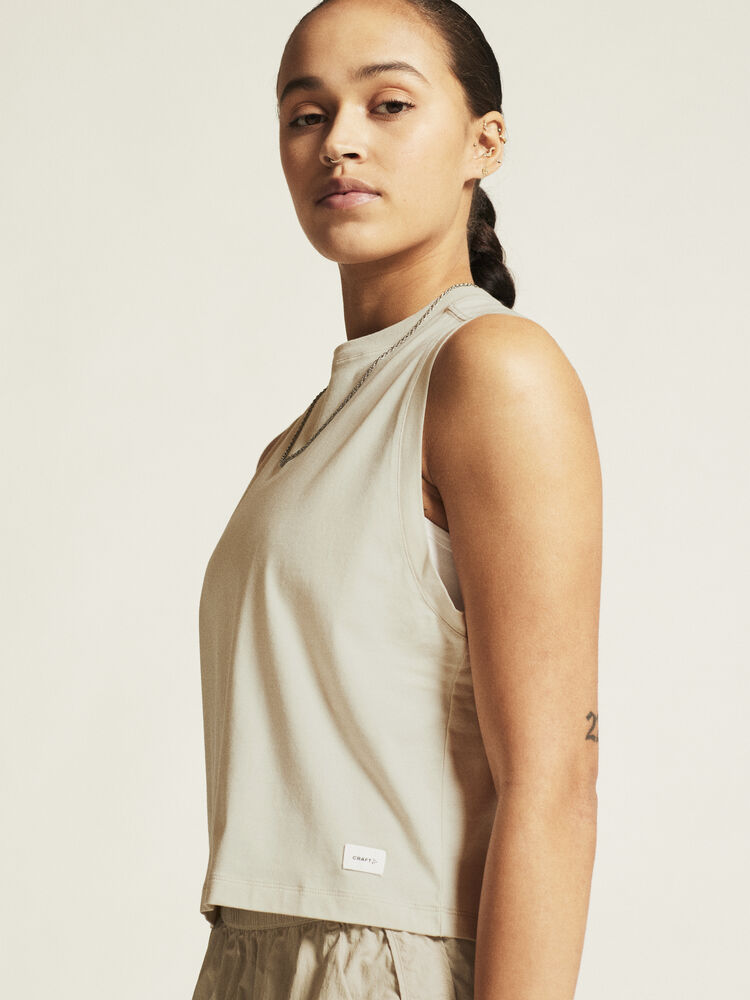 Craft Collective Relaxed Sl Tee W - Plaster (retail) [214000] / XS