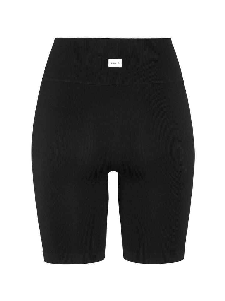 Craft Collective Rib Short Tights W - Black AW25 [999000] / L/XL