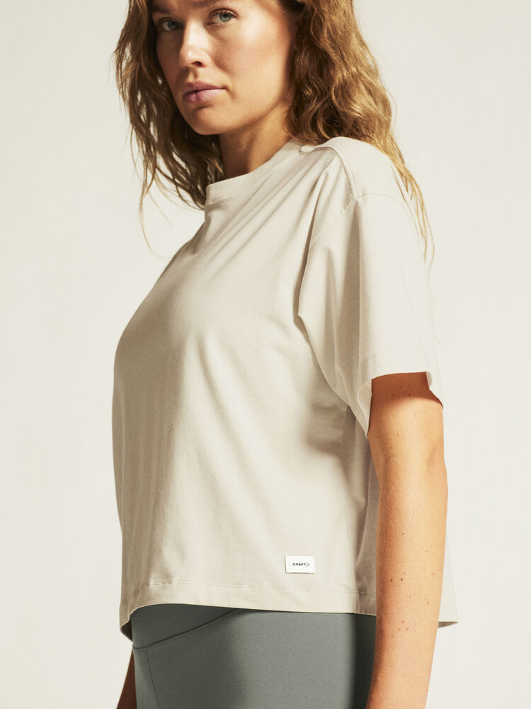 Craft Collective Relaxed Ss Tee W - Plaster (retail) [214000] / XS