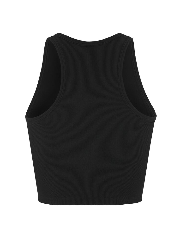 Craft Collective Rib Tank Top W - Black AW25 [999000] / L/XL
