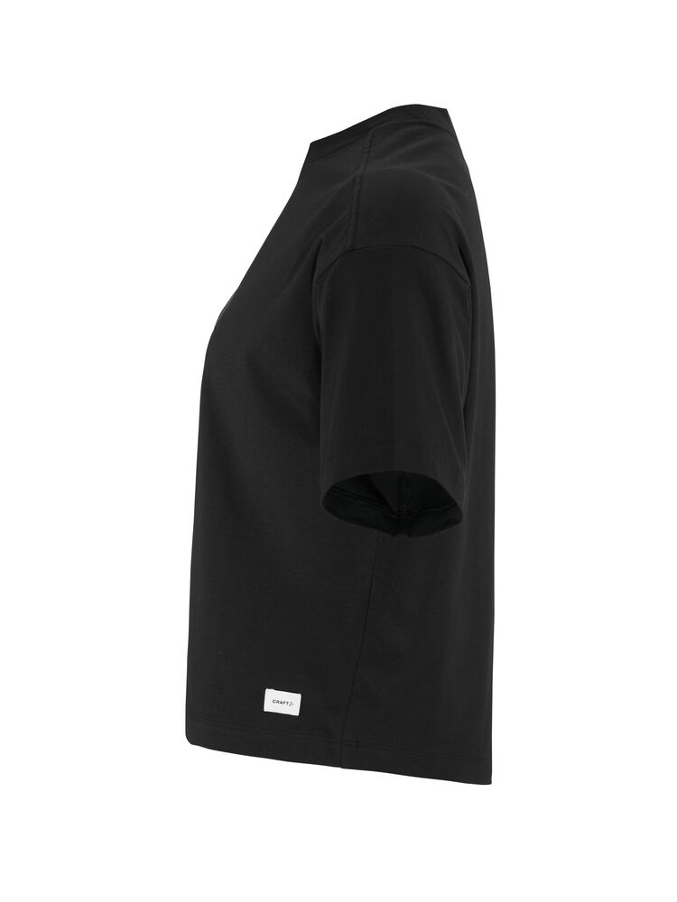 Craft Collective Relaxed Ss Tee W - Black AW25 [999000] / XS