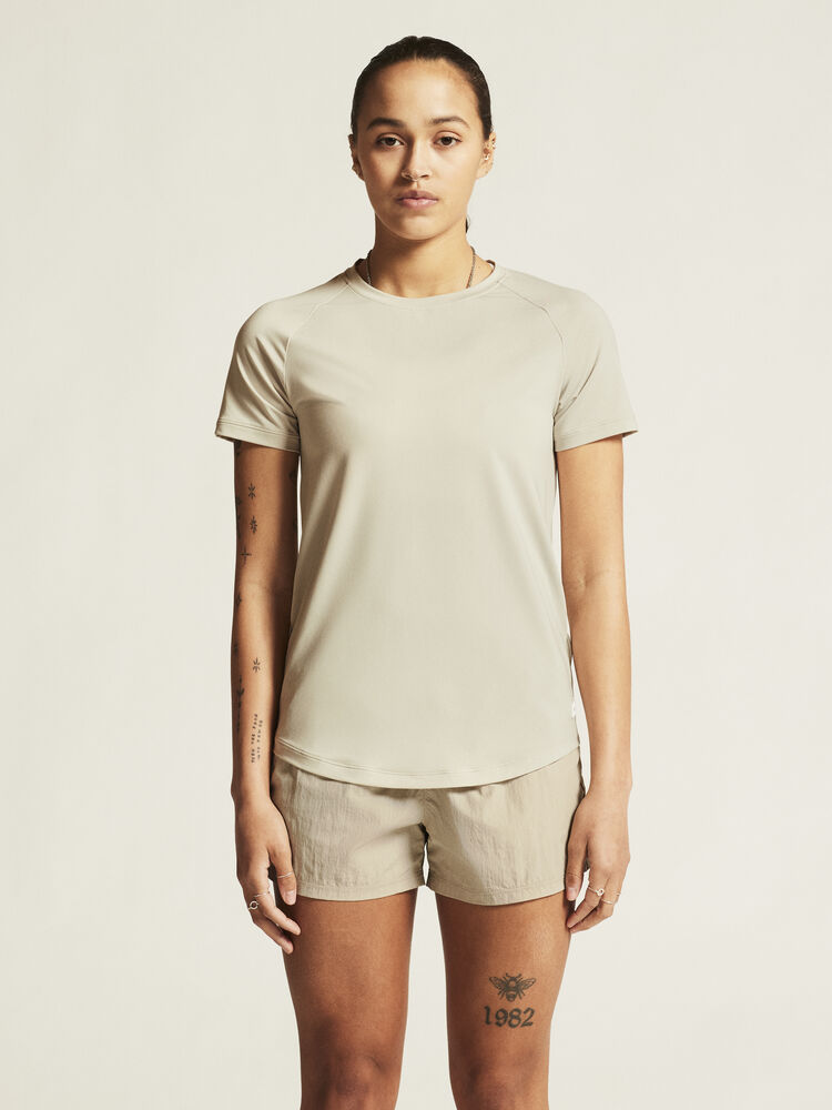 Craft Collective Ss Tee W - Plaster (retail) [214000] / XS