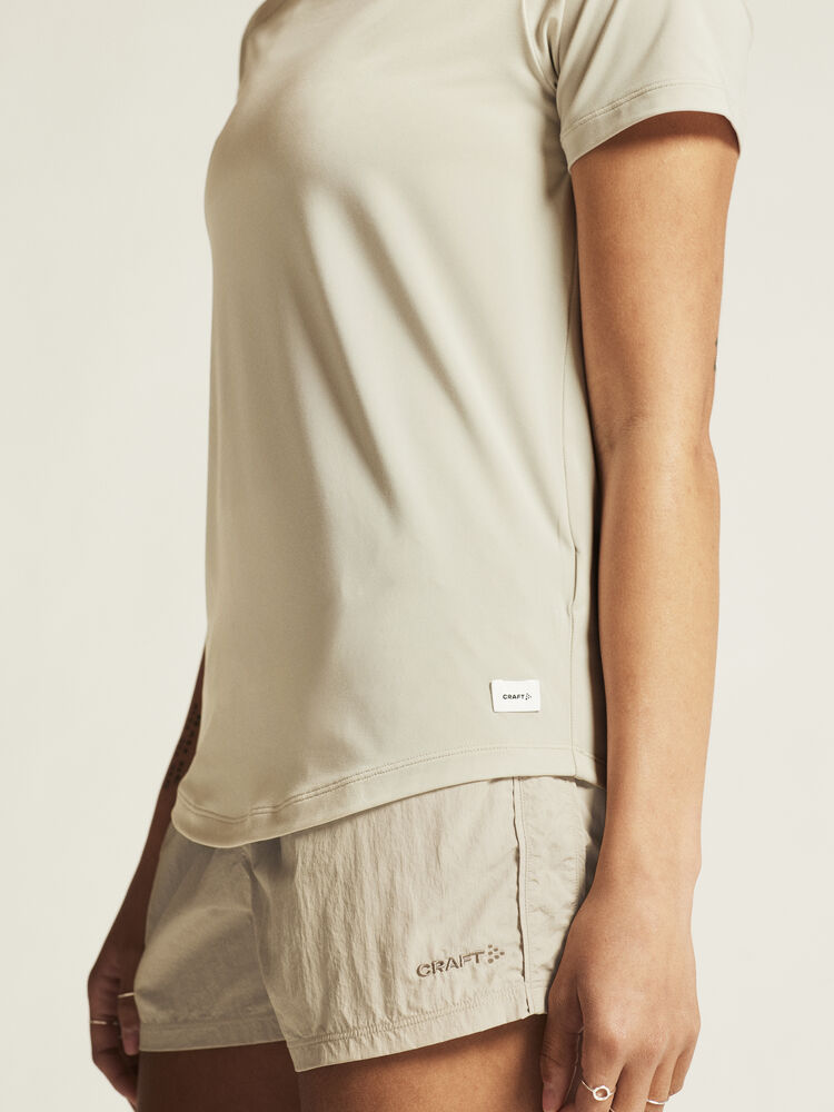 Craft Collective Ss Tee W - Plaster (retail) [214000] / XS