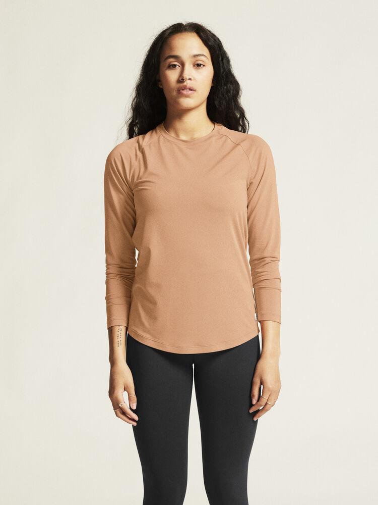 Craft Collective Ls Tee W - Syrup (retail) [246000] / XS