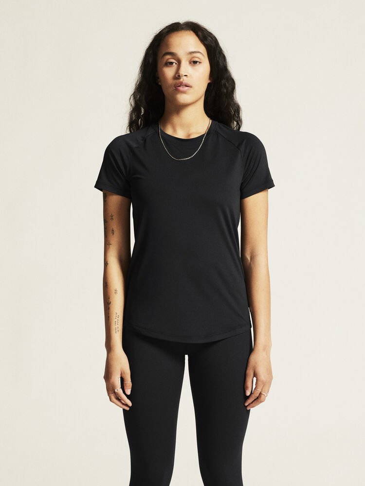 Craft Collective Ss Tee W - Black AW25 [999000] / XS