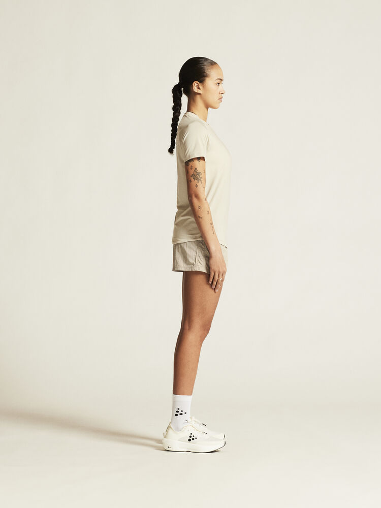 Craft Collective Ss Tee W - Plaster (retail) [214000] / XS