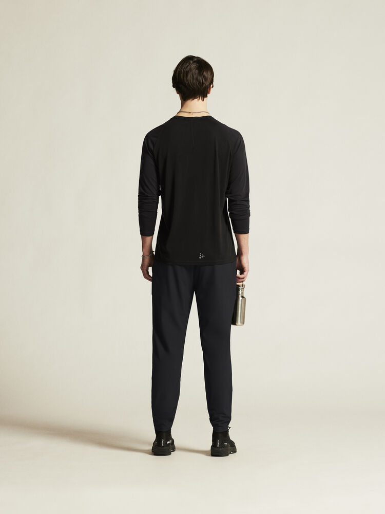 Craft Collective Bi-Blend Ls Tee M - Black AW25 [999000] / XS