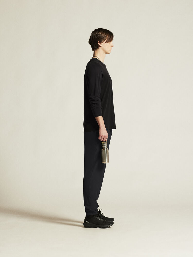 Craft Collective Bi-Blend Ls Tee M - Black AW25 [999000] / XS