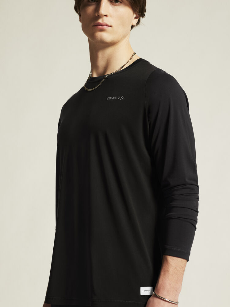Craft Collective Bi-Blend Ls Tee M - Black AW25 [999000] / XS