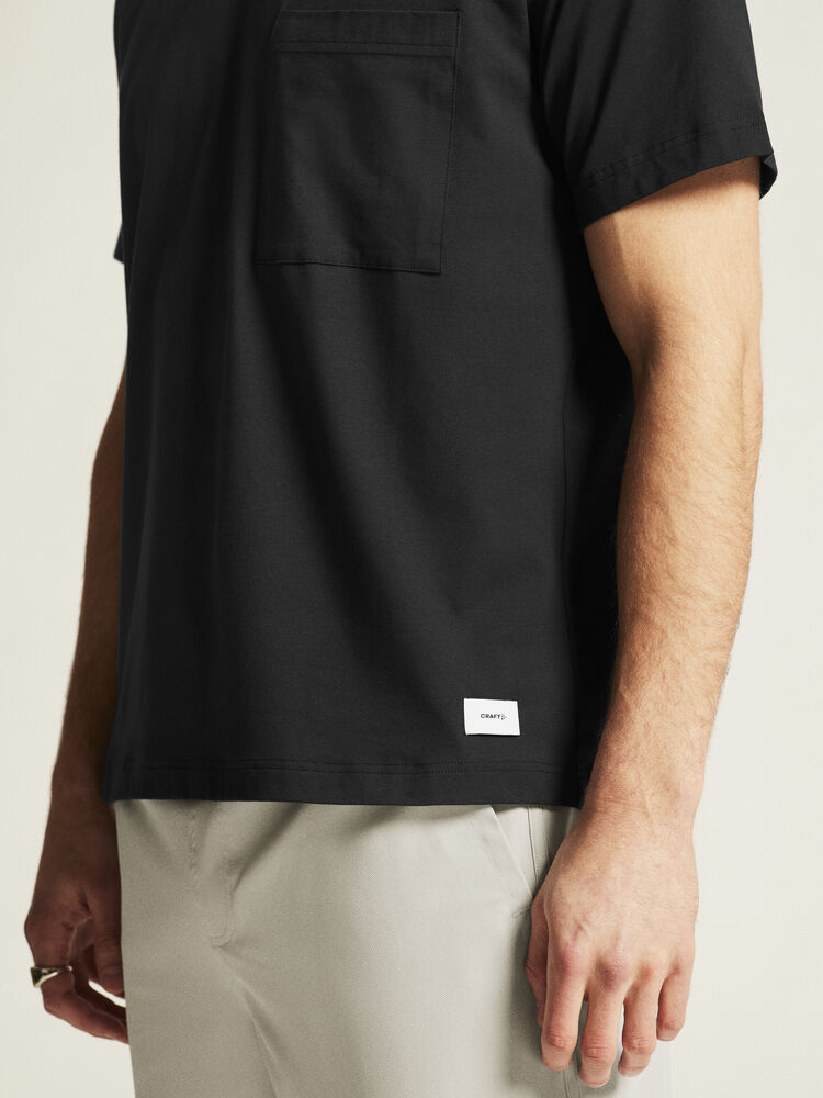 Craft Collective Relaxed Ss Tee M - Black AW25 [999000] / XS