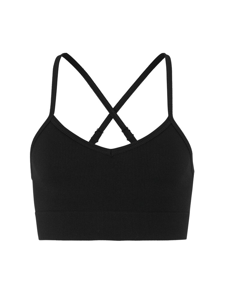 Craft Collective Rib Strap Sports Bra W - Black AW25 [999000] / L/XL