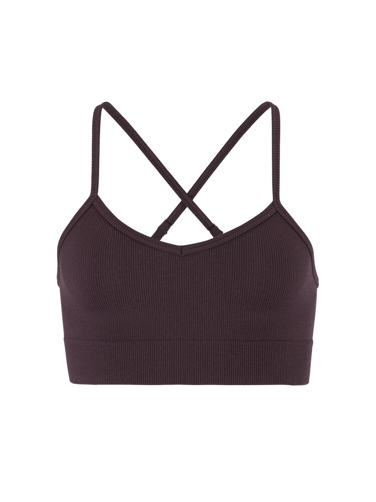 Craft Collective Rib Strap Sports Bra W - Dk Plum (retail) [499000] / L/XL