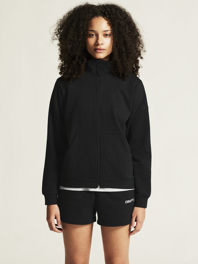 Craft Community 2.0 Zip Jkt W - Black AW25 [999000] / XS