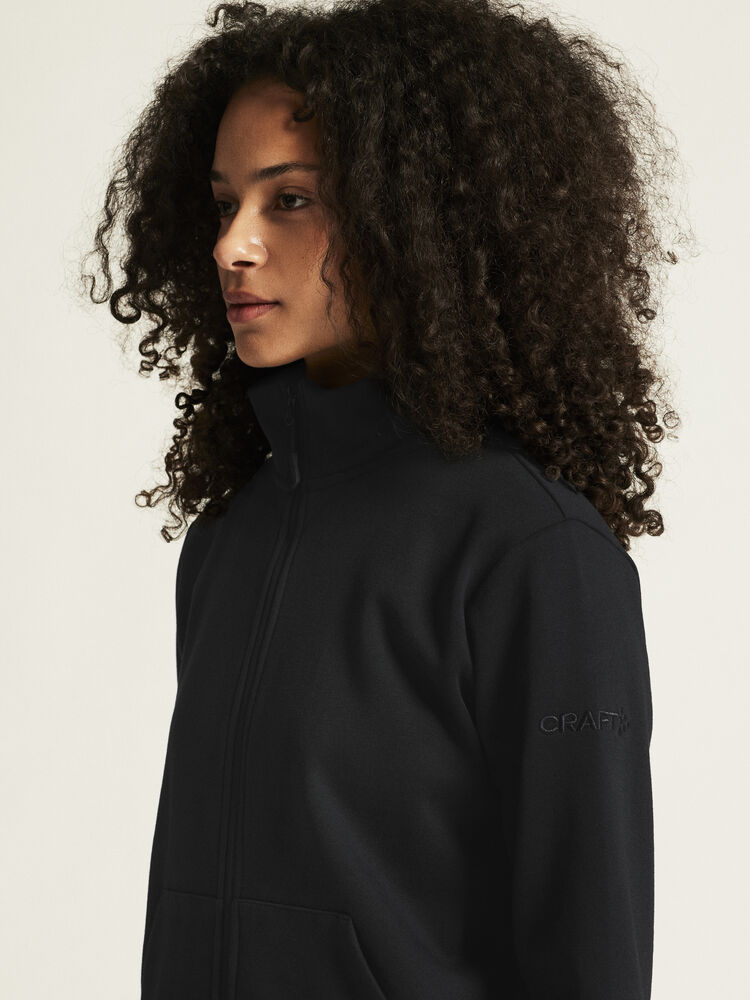 Craft Community 2.0 Zip Jkt W - Black AW25 [999000] / XS