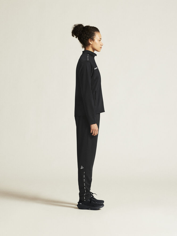 Craft Squad Go Fz Jacket W - Black AW25 [999000] / XS