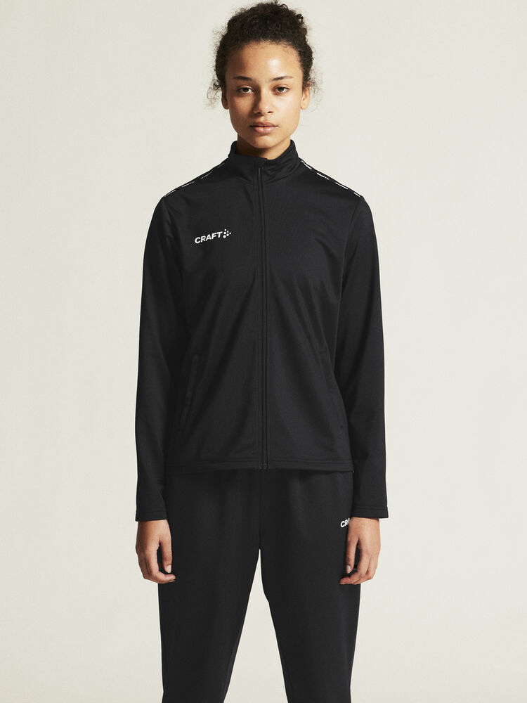 Craft Squad Go Fz Jacket W - Black AW25 [999000] / XS