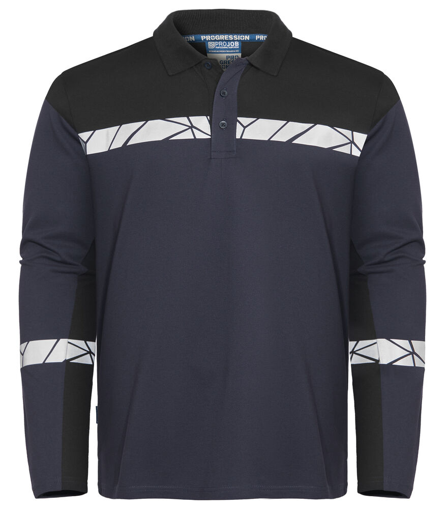 Projob 7004 POLOSHIRT MED LANGE ÆRMER
7004 POLOSHIRT 9910-VIZ MED LANGE ÆRMER - Navy/Black [5899] / XS