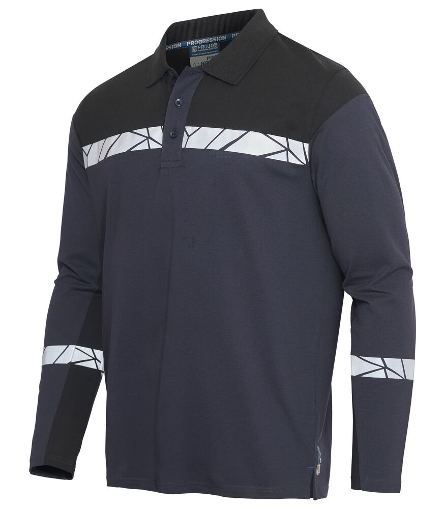 Projob 7004 POLOSHIRT MED LANGE ÆRMER
7004 POLOSHIRT 9910-VIZ MED LANGE ÆRMER - Navy/Black [5899] / XS
