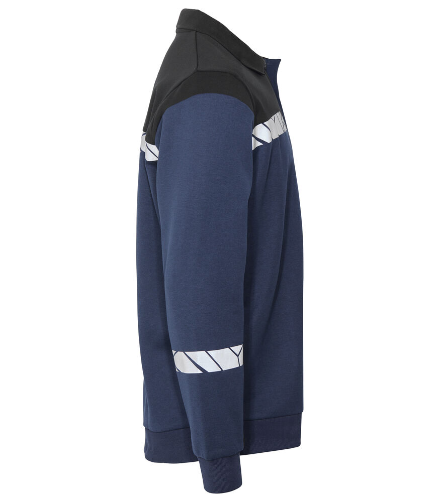 Projob 7100 POLO SWEATSHIRT
7100 POLO SWEATSHIRT 9910-VIZ - Navy/Black [5899] / XS
