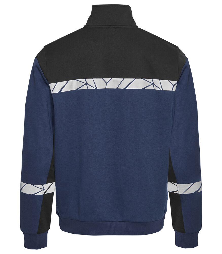 Projob 7102 SWEATSHIRT 1/2 ZIP
7102 SWEATSHIRT 1/2 ZIP 9910-VIZ - Navy/Black [5899] / XS