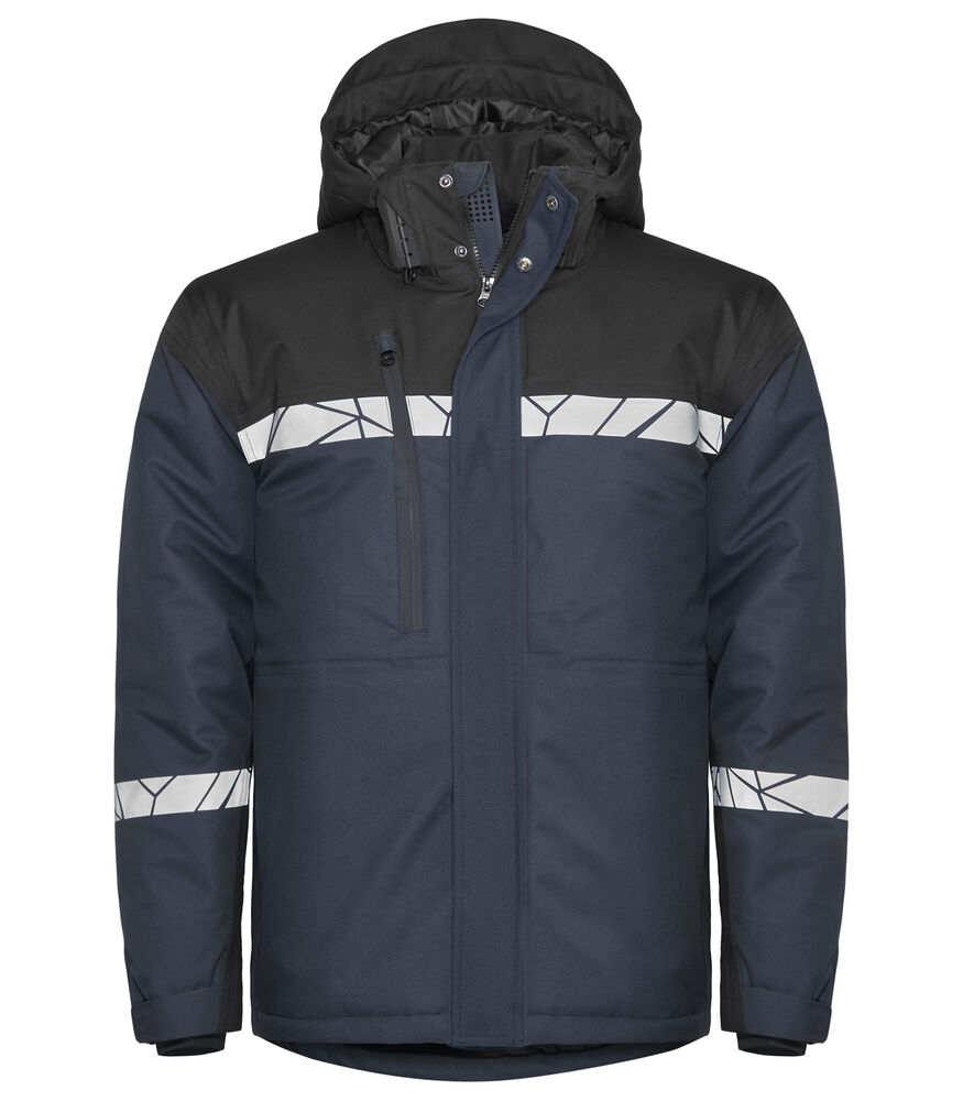 Projob 7413 SOFTSHELL JAKKE, FORET
7413 SOFTSHELL JAKKE, FORET 9910-VIZ - Navy/Black [5899] / XS