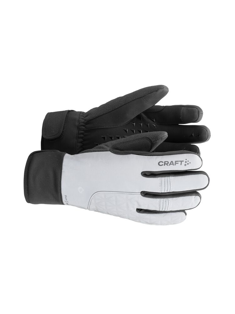 Adv SubZ Siberian Glove från Craft i Silver reflective/Svart