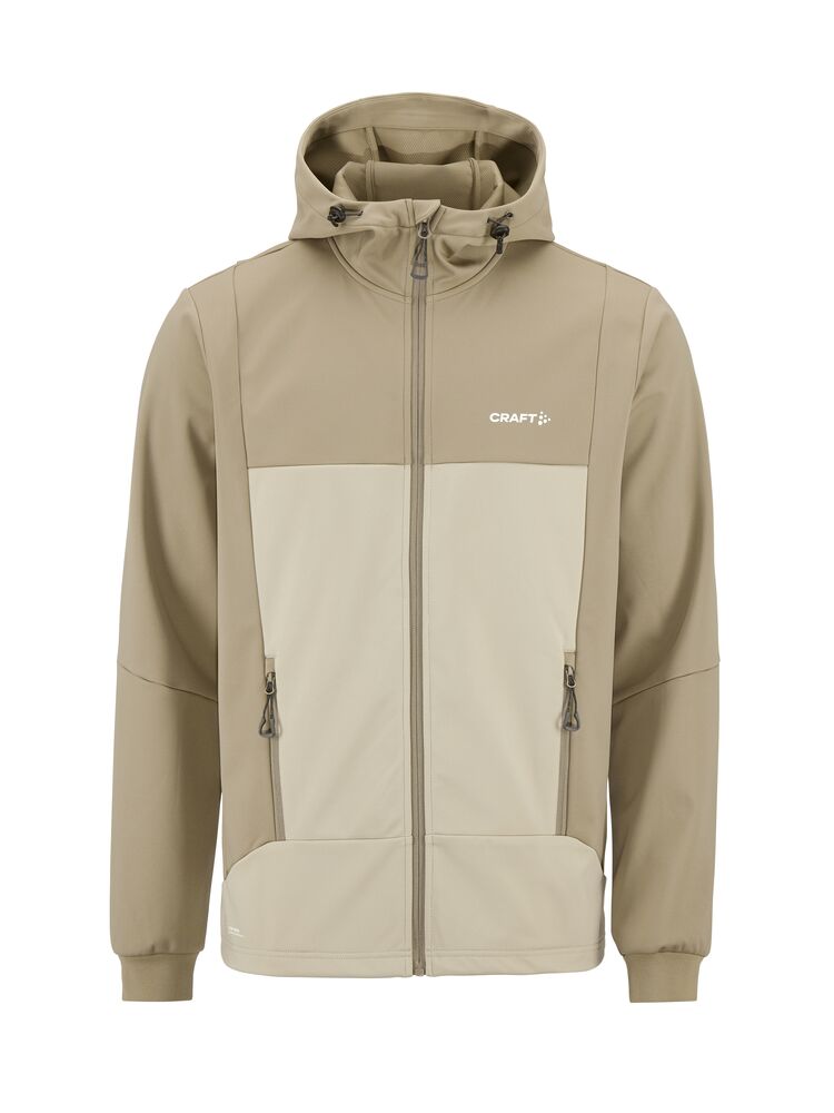 Craft Core Backcountry Hood Jacket M - Taupe/Hay [240608] / XS