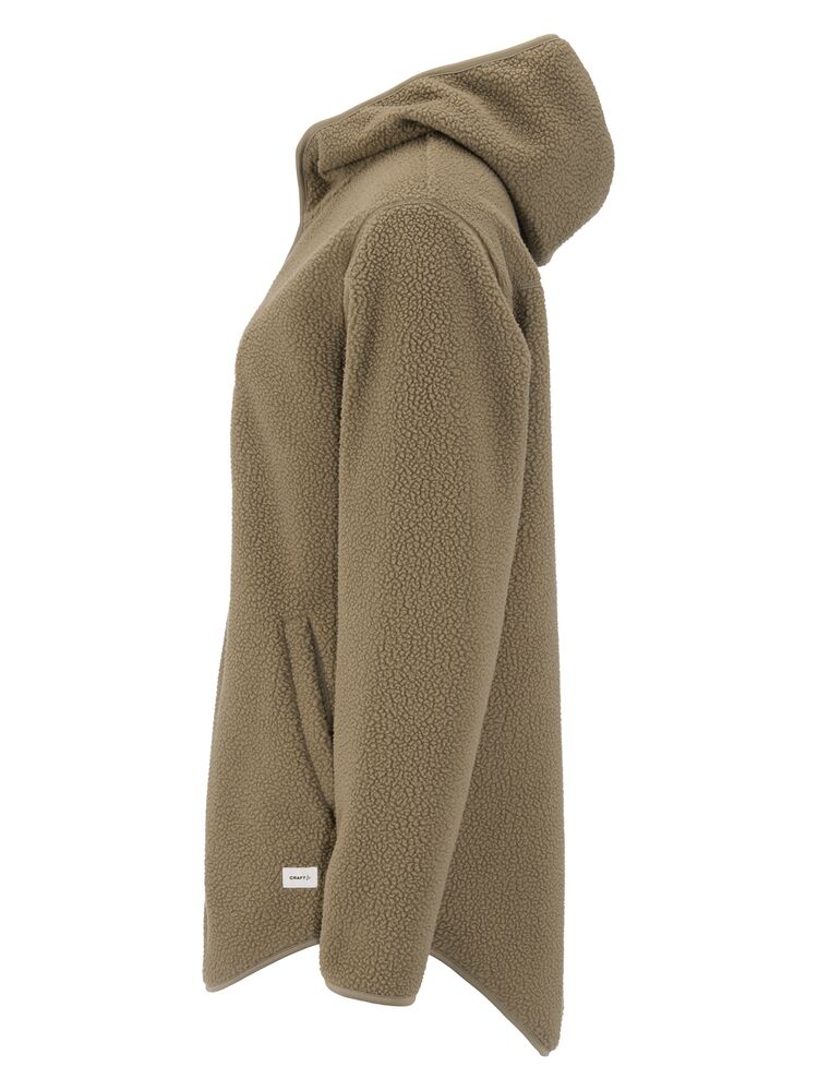 Craft Join Pile Fleece FZ Hood W - Taupe (retail) [240000] / XS