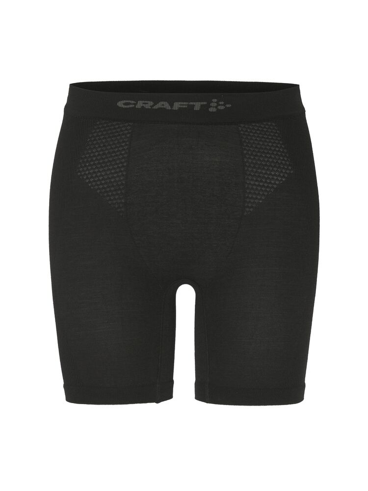 Craft Wool Seamless Boxer 6-Inch M - Black AW25 [999000] / M/L