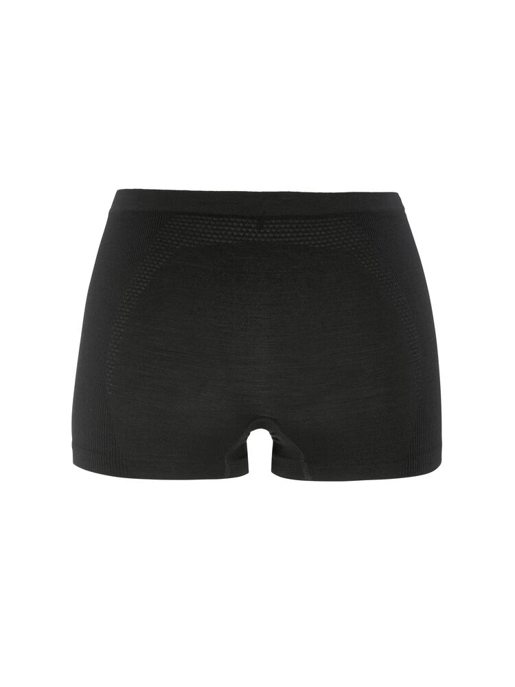 Craft Wool Seamless Boxer W - Black AW25 [999000] / M/L