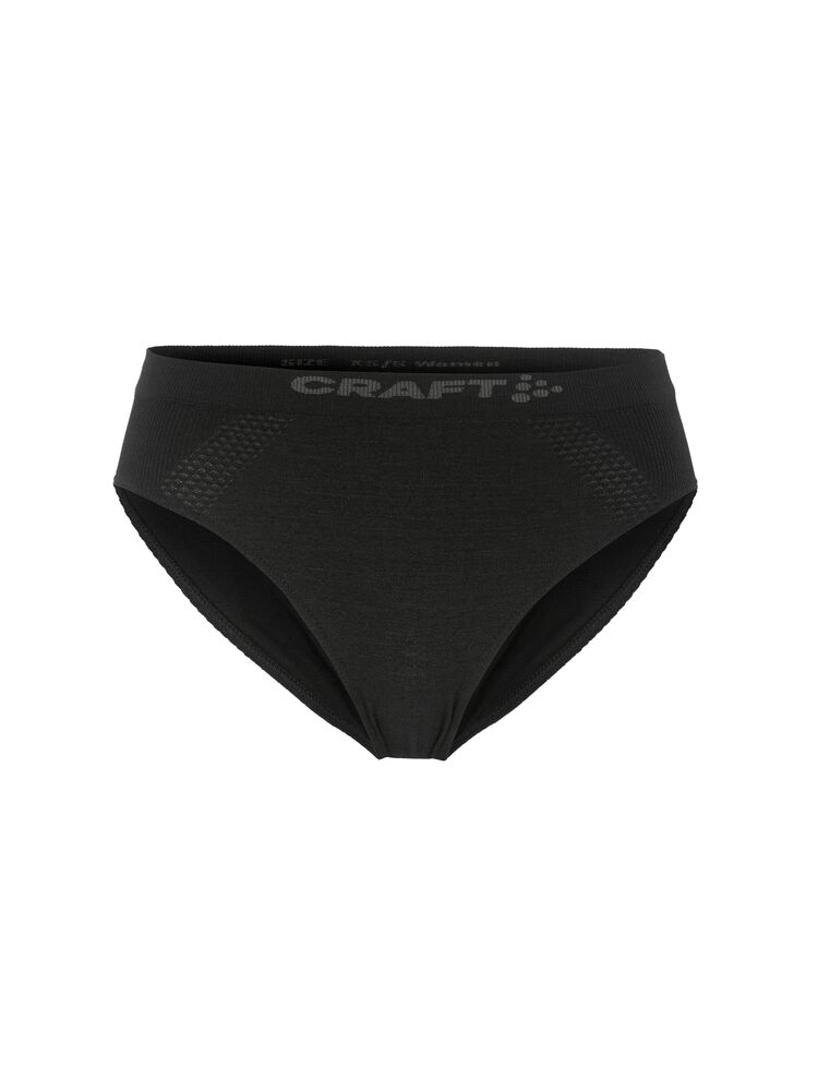 Craft Wool Seamless Hipster W - Black AW25 [999000] / M/L