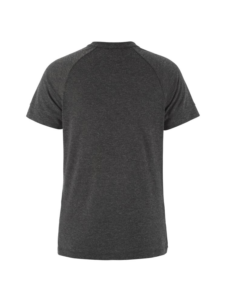 Craft Wool SS Tee W - Black Melange [999200] / XS
