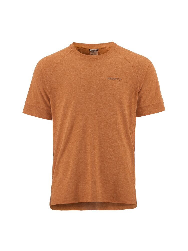 Wool SS Tee M från Craft i Buff/Melange