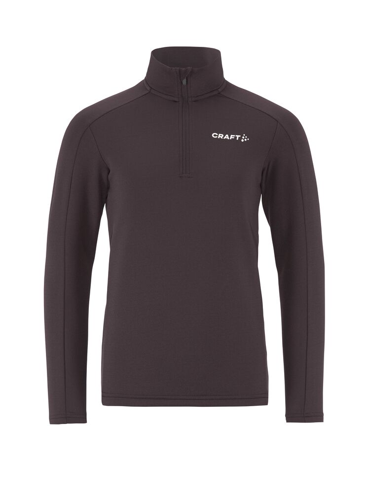 Gain Midlayer Jr från Craft i Dk plum