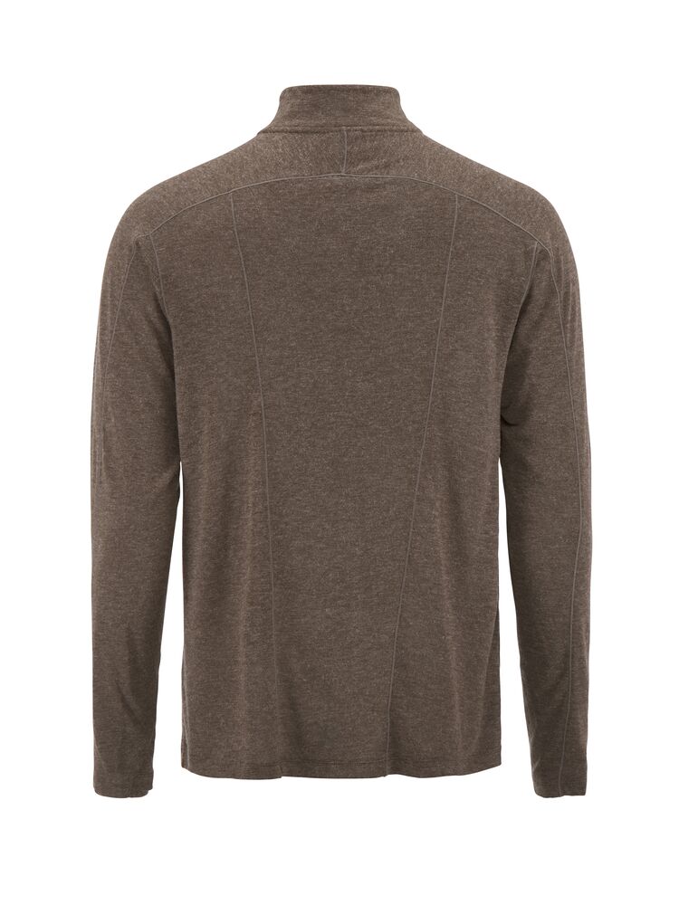 Craft Wool LS Tee M - Prune/Melange [286200] / XS