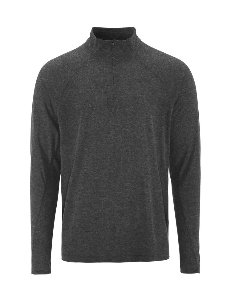 Wool LS Tee M från Craft i Svart/Melange
