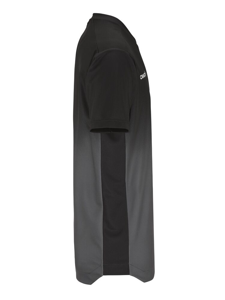 Craft Evolve 2.0 Structured Graphic Jersey M - BLACK-GRANITE [999985] / XS
