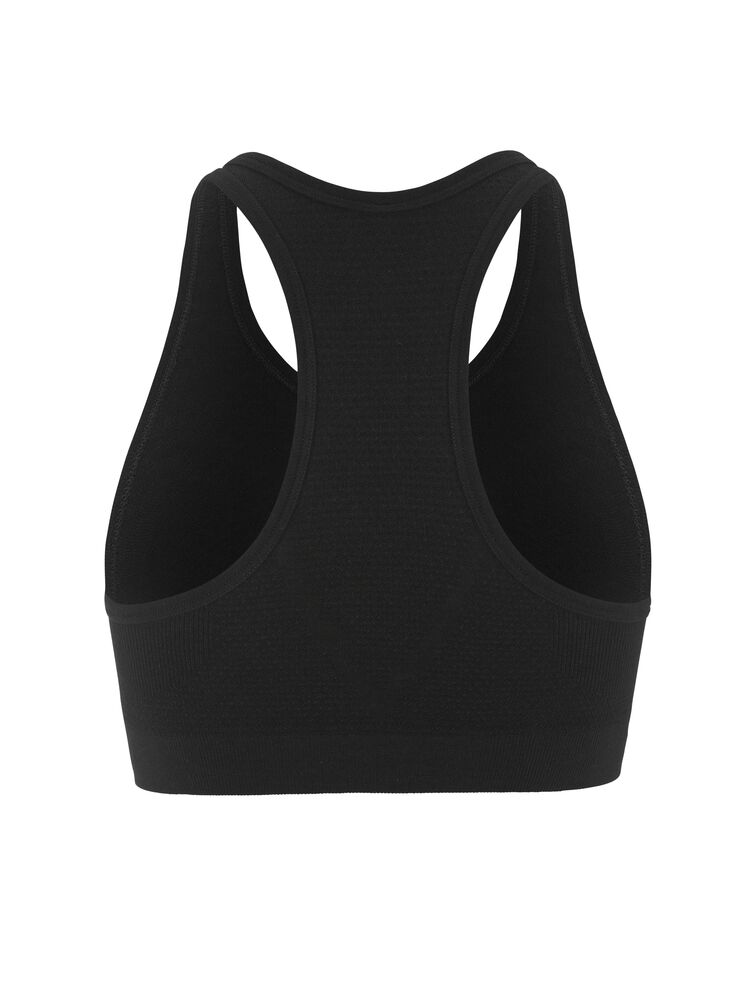 Craft Wool Seamless Bra W - Black AW25 [999000] / M/L