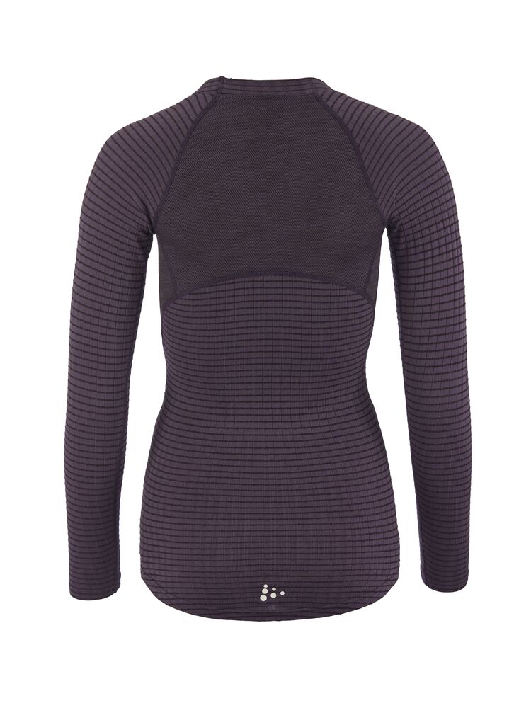 Craft Wool Extreme X LS 2 W - Dk Plum (retail) [499000] / XS