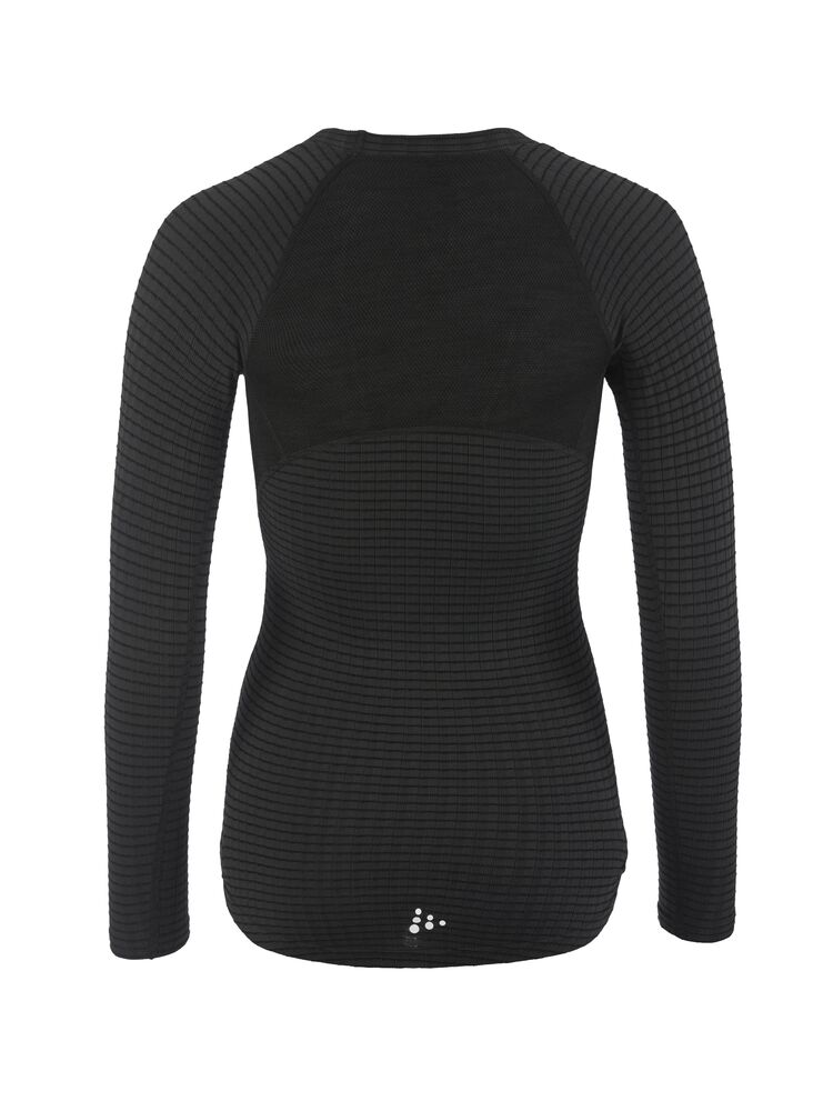 Craft Wool Extreme X LS 2 W - Black AW25 [999000] / XS